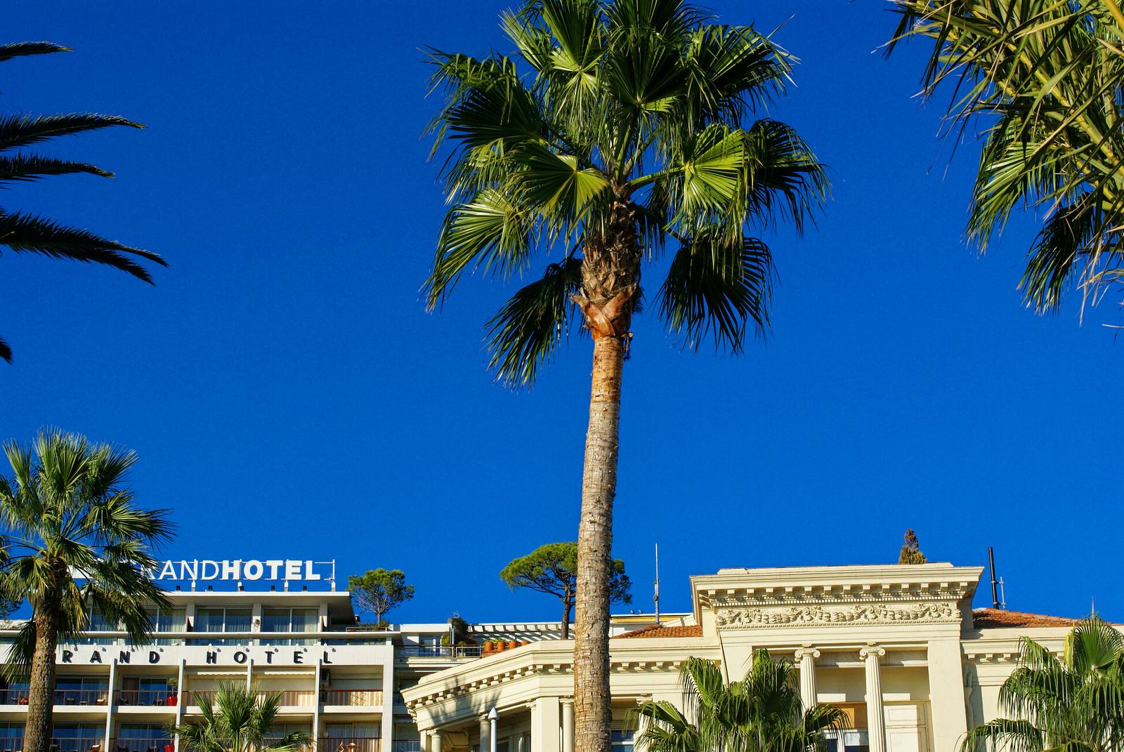 Boulevard de la Croisette, where jewellers and luxury houses have stepped up protection against theft.